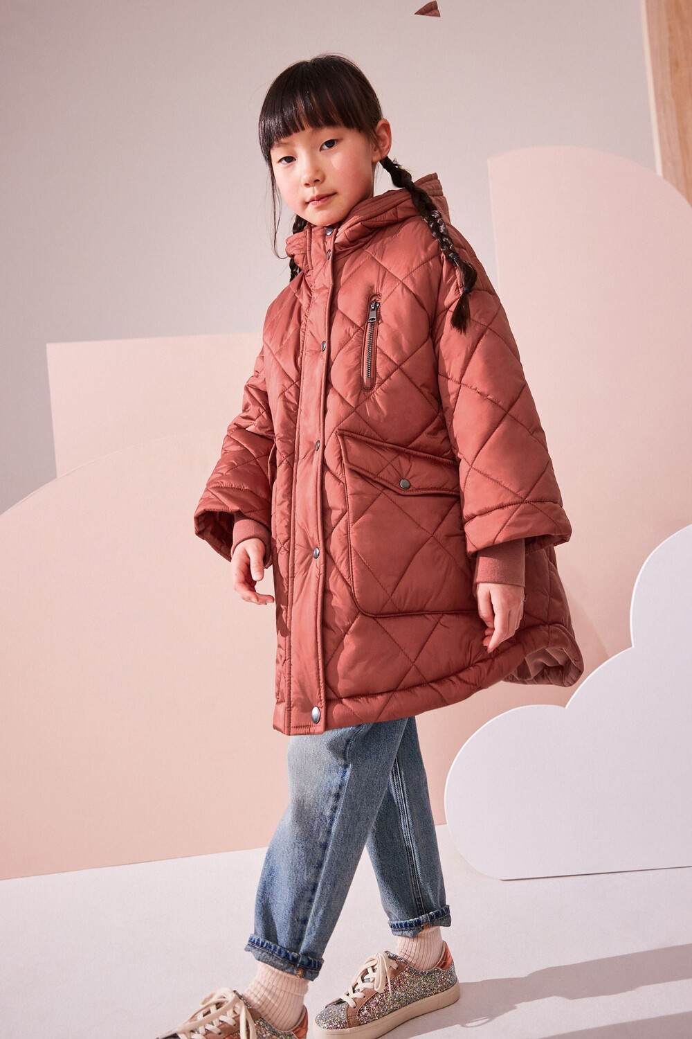 Водонепроницаемое стеганое пальто большого размера (3 16 лет) Next, оранжевый
Водонепроницаемое стеганое пальто большого размера (3 16 лет) Next, оранжевый