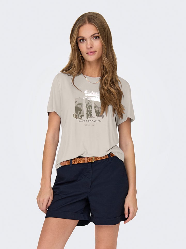 Футболка ONLY, бежевый
Футболка ONLY, бежевый