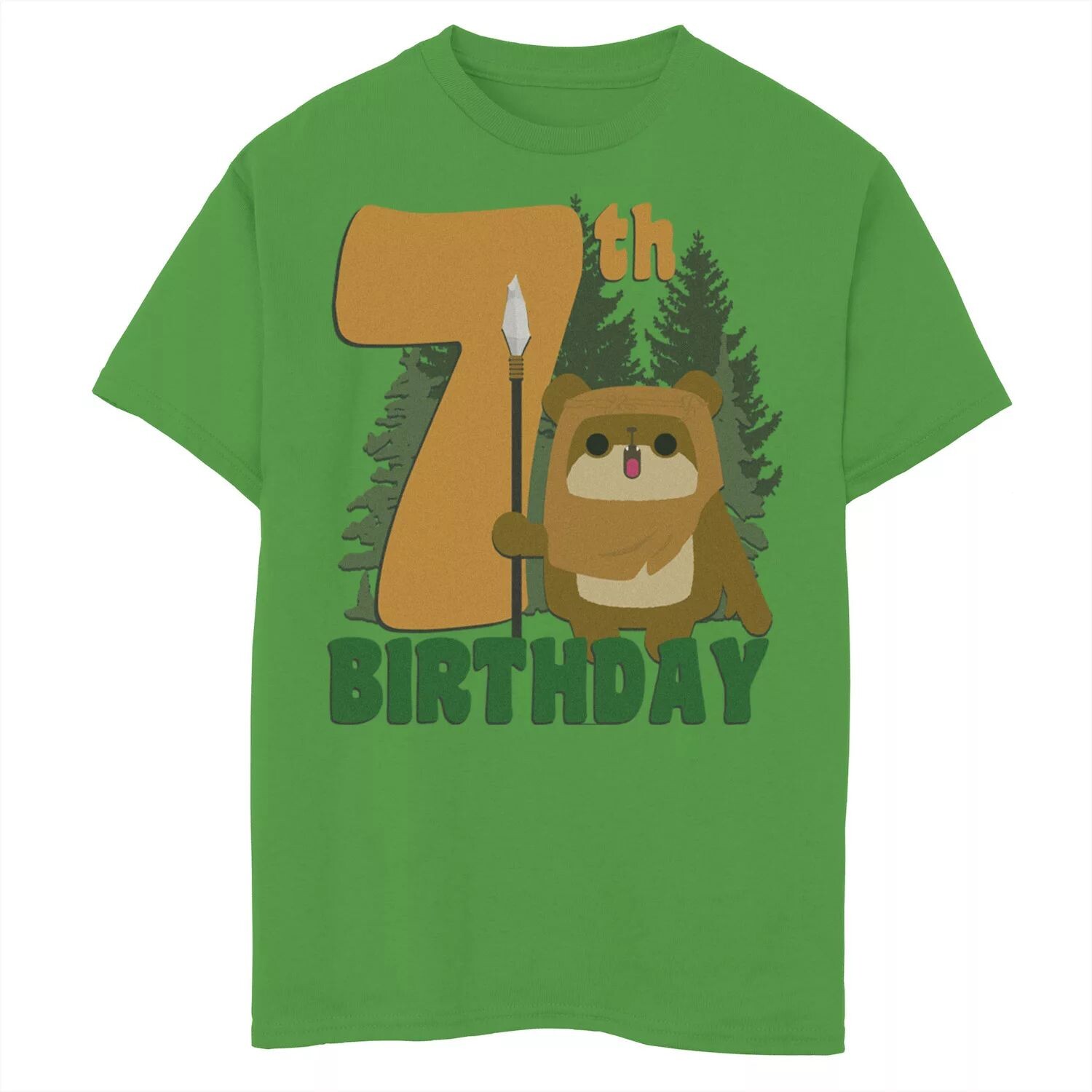 Футболка с рисунком на 7-й день рождения для мальчиков 8–20 лет «Звездные войны Эвок на Эндоре» Star Wars
Футболка с рисунком на 7-й день рождения для мальчиков 8–20 лет «Звездные войны Эвок на Эндоре» Star Wars