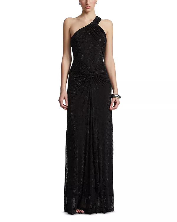 Платье с одним открытым плечом, украшенное вышивкой Bcbgmaxazria, черный
Платье с одним открытым плечом, украшенное вышивкой Bcbgmaxazria, черный
