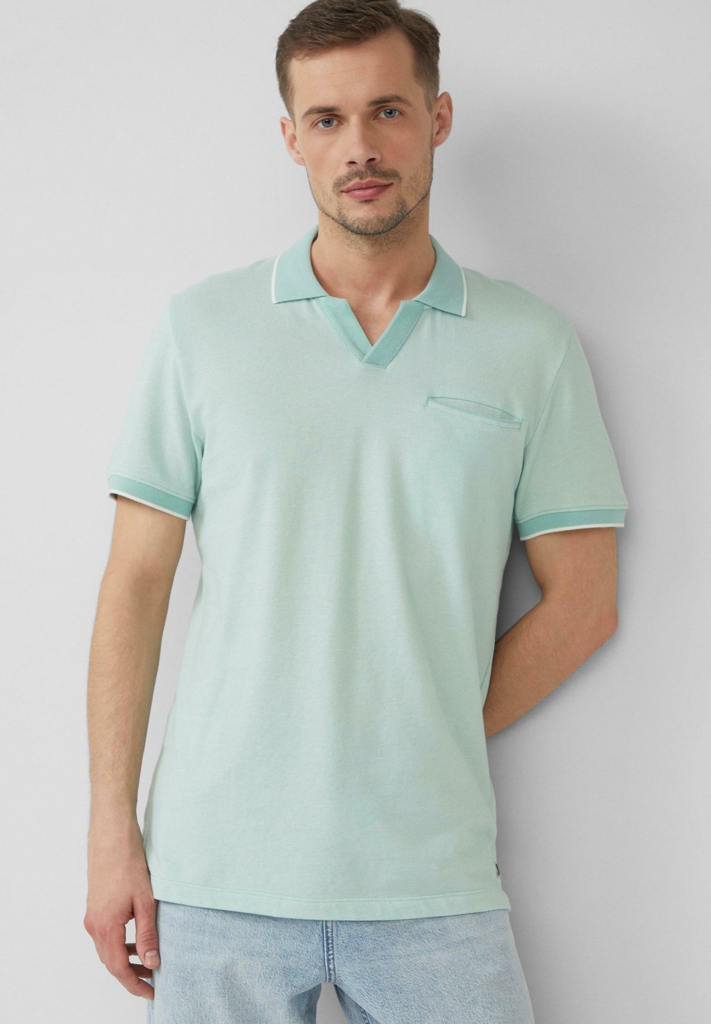 Рубашка поло s.Oliver, цвет Helles Türkis
Рубашка поло s.Oliver, цвет Helles Türkis