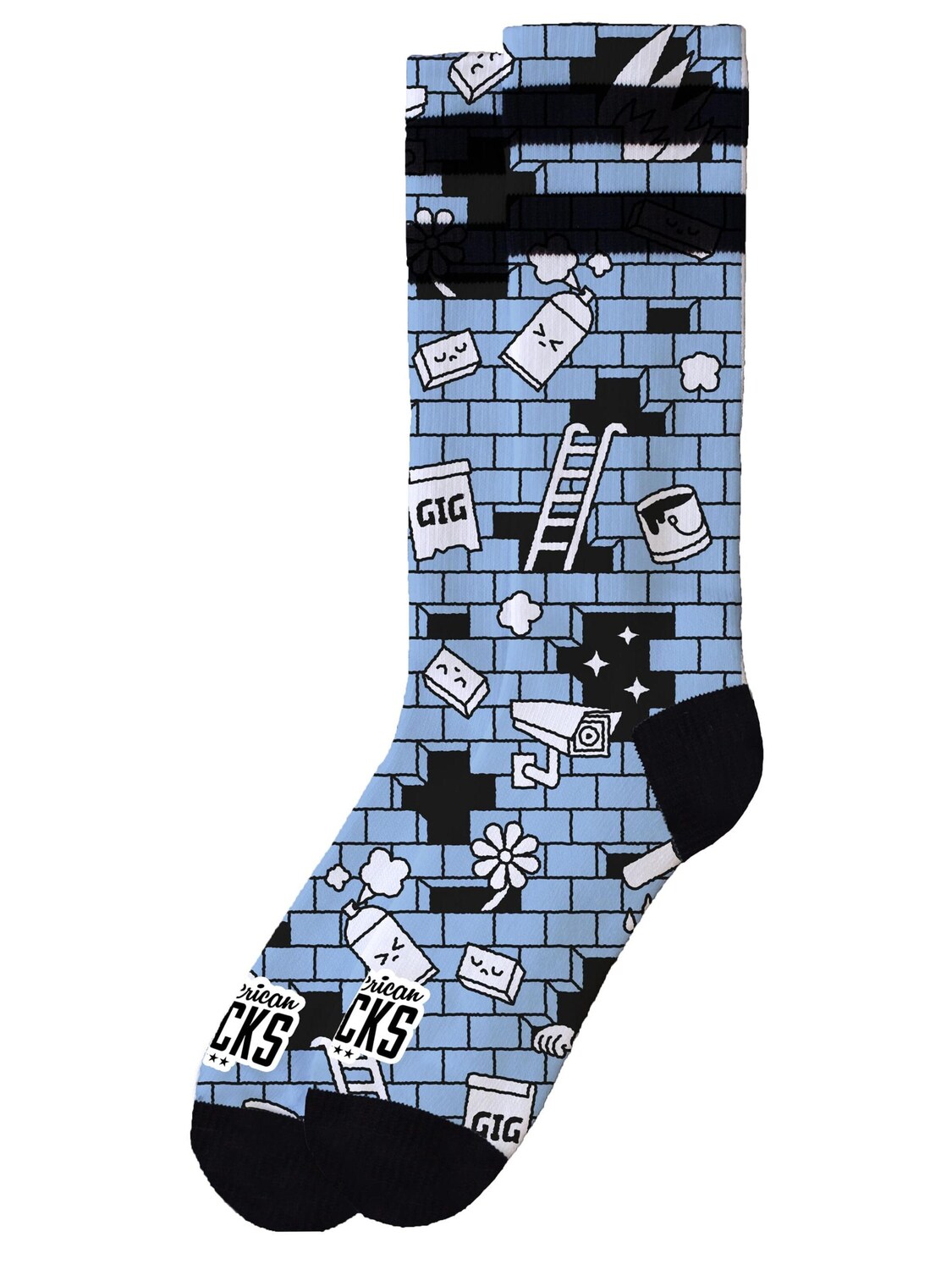 American Socks Носки 'The Wall', мультиколор
American Socks Носки 'The Wall', мультиколор