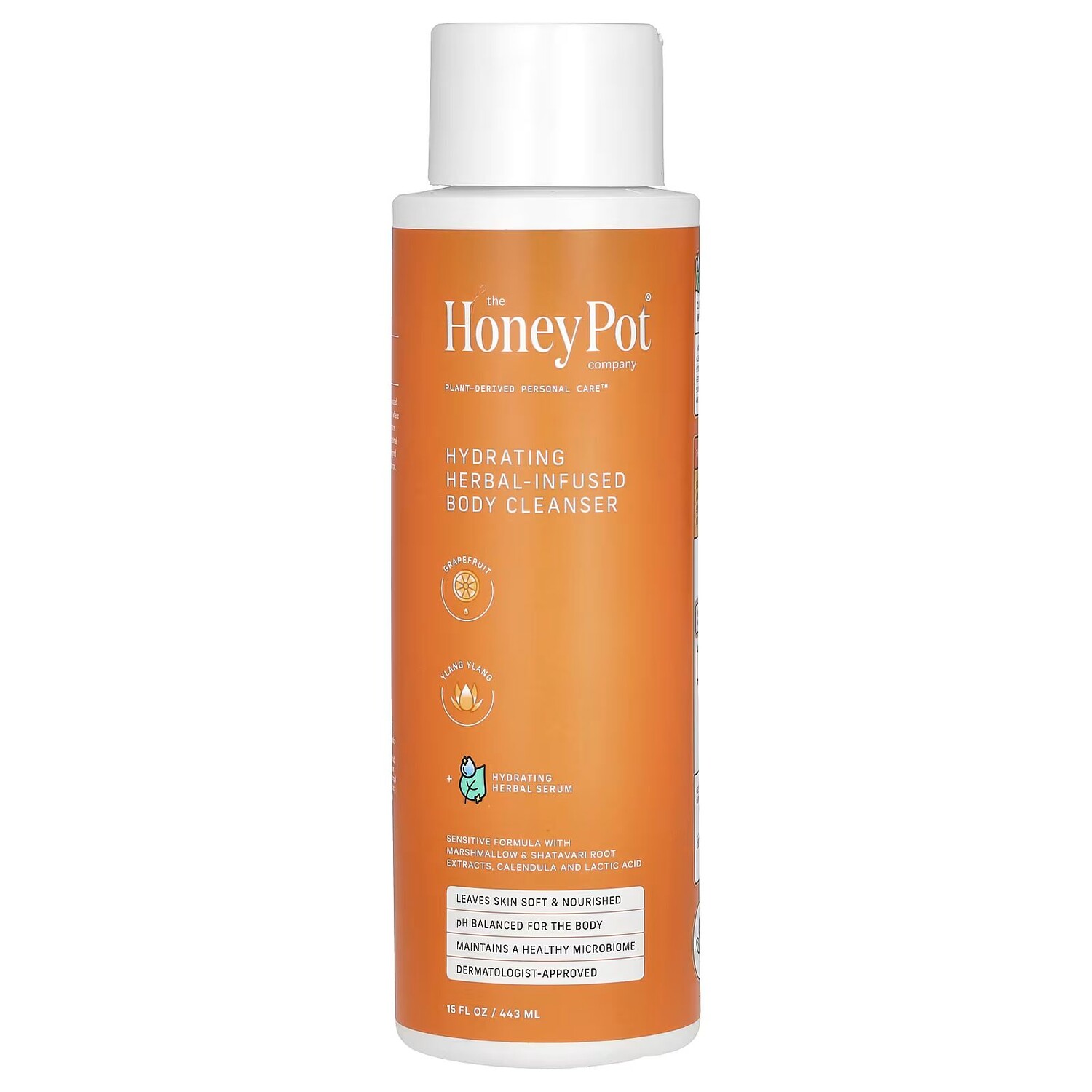 Увлажняющее очищающее средство для тела с травами, грейпфрутом и иланг-илангом, 15 жидких унций (443 мл) The Honey Pot Company
Увлажняющее очищающее средство для тела с травами, грейпфрутом и иланг-илангом, 15 жидких унций (443 мл) The Honey Pot Company