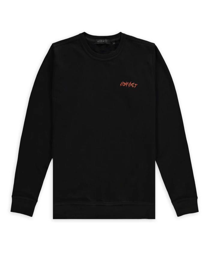 Свитер модного дизайна Game over Aspact, черный
Свитер модного дизайна Game over Aspact, черный