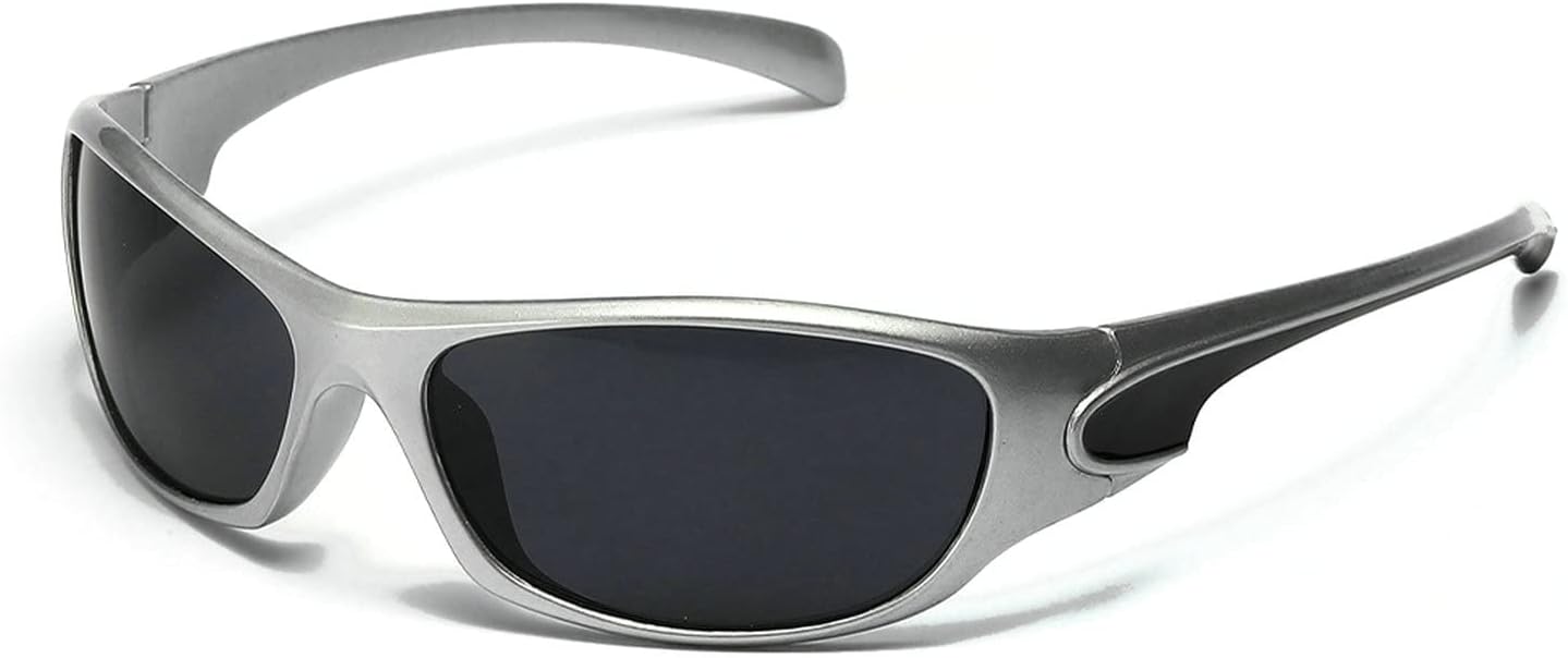 Laureles 2022 Винтажные очки Y2K с обтекаемой формой, розовые, мужские спортивные солнцезащитные очки, женские модные очки в стиле панк для активного отдыха, Silver/Grey
Laureles 2022 Винтажные очки Y2K с обтекаемой формой, розовые, мужские спортивные солнцезащитные очки, женские модные очки в стиле панк для активного отдыха, Silver/Grey