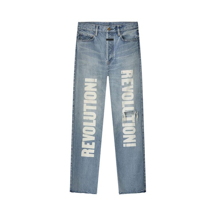 Джинсы Fear of God Straight "Revolution" Jean, Light Indigo
Джинсы Fear of God Straight "Revolution" Jean, Light Indigo