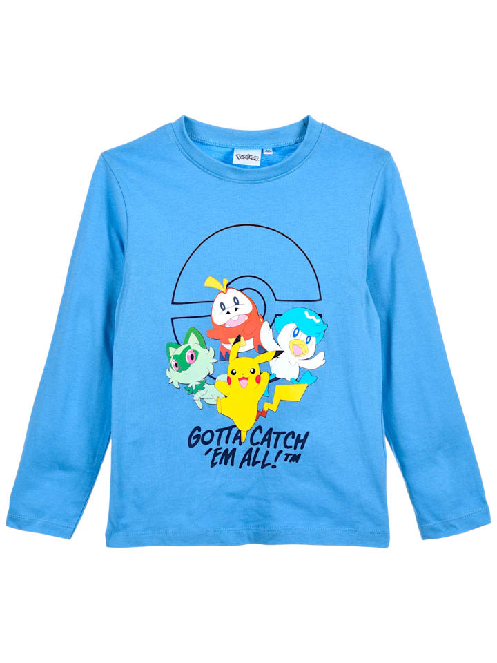 Рубашка с длинными рукавами Pokémon синего цвета Pokémon
Рубашка с длинными рукавами Pokémon синего цвета Pokémon
