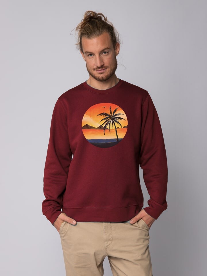 Толстовка wat Apparel Sunset on palm beach, цвет weinrot
Толстовка wat Apparel Sunset on palm beach, цвет weinrot