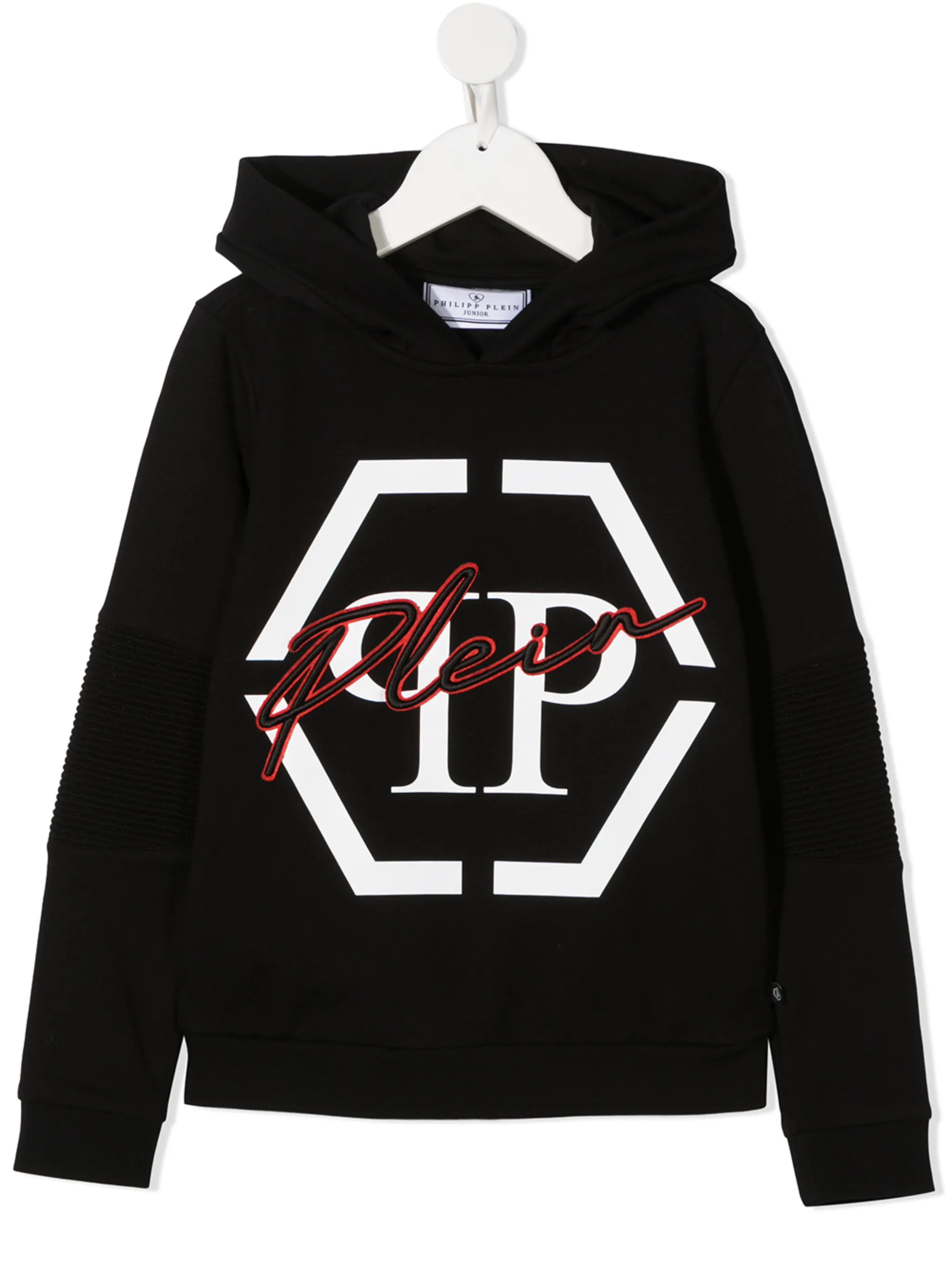 Худи с логотипом Philipp Plein Junior, черный
Худи с логотипом Philipp Plein Junior, черный