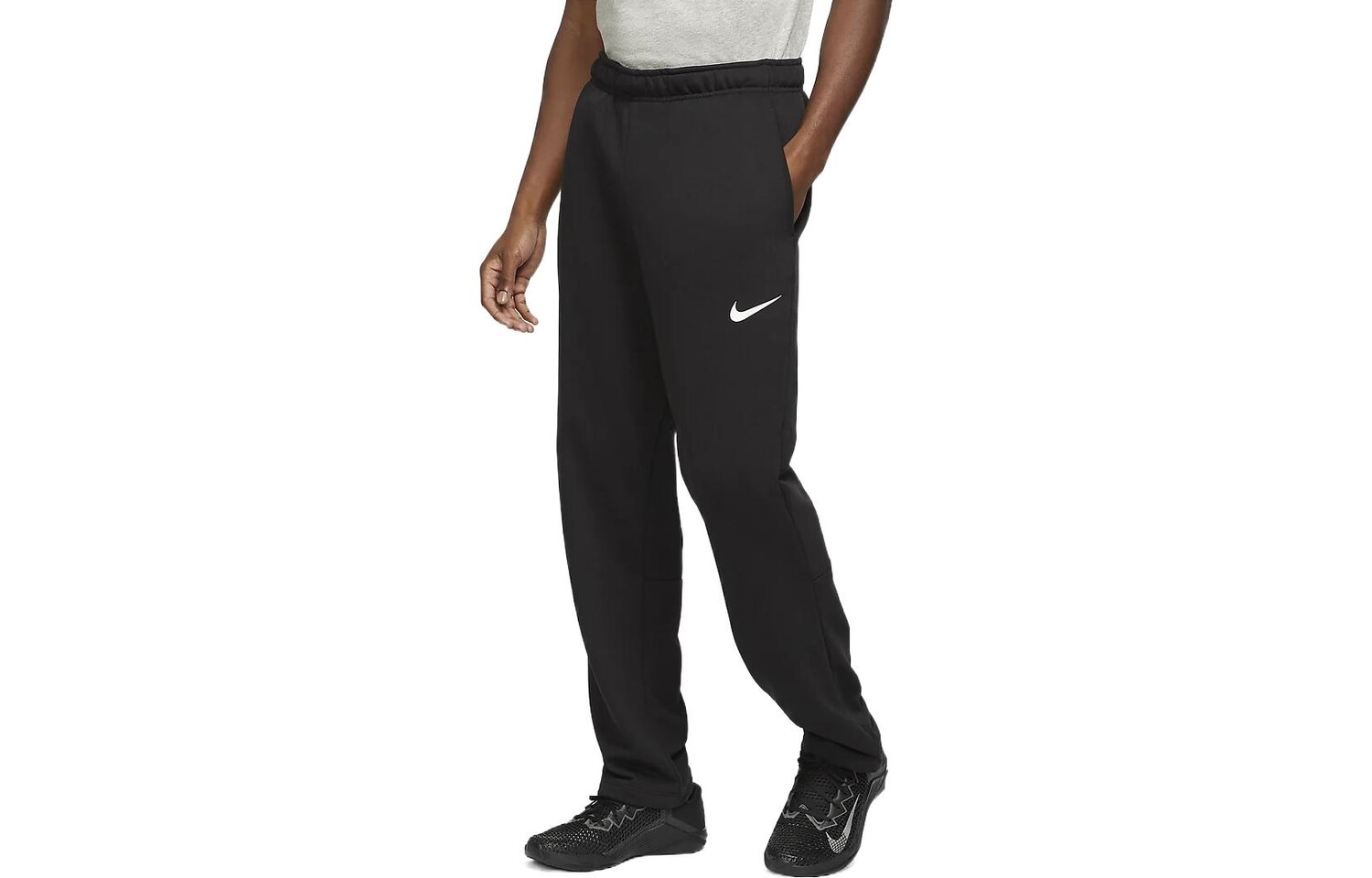 Трикотажные спортивные штаны мужские черные Nike, черный
Трикотажные спортивные штаны мужские черные Nike, черный