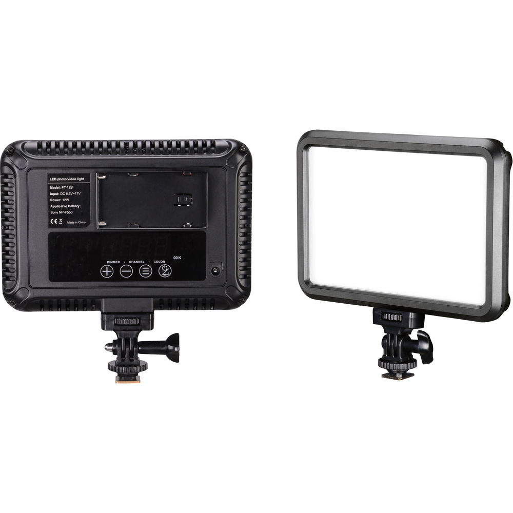 Тонкий двухцветный светодиодный светильник Bescor Specter для камеры
Тонкий двухцветный светодиодный светильник Bescor Specter для камеры