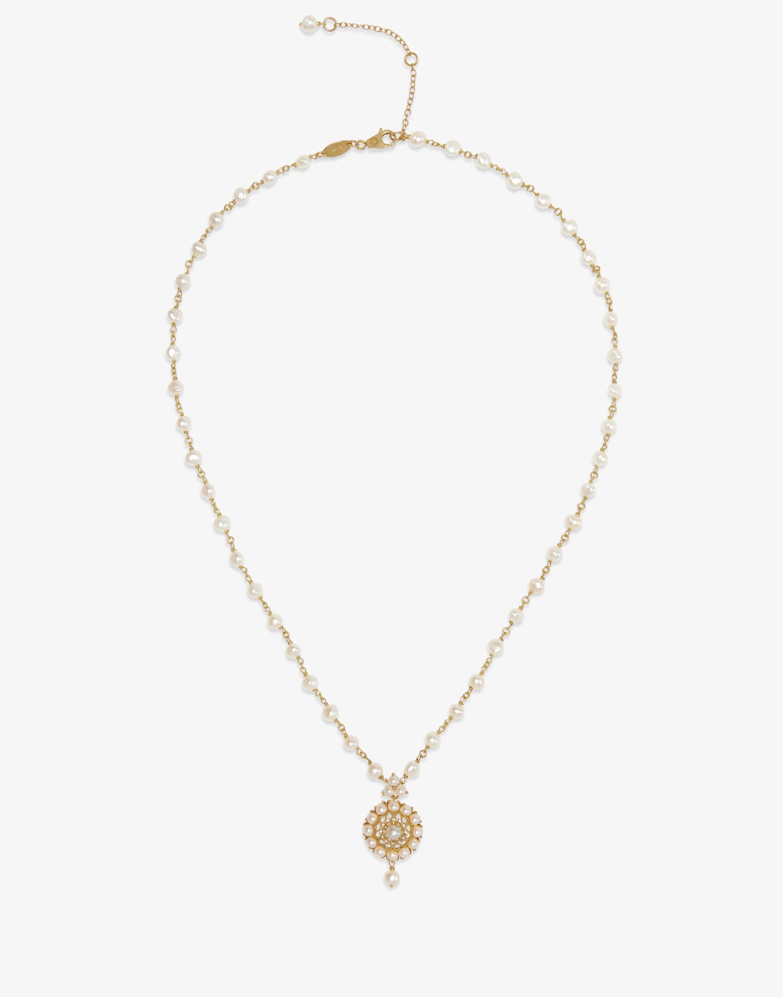 Жемчужное ожерелье из желтого золота 18 карат и жемчуга Dolce & Gabbana, золото
Жемчужное ожерелье из желтого золота 18 карат и жемчуга Dolce & Gabbana, золото