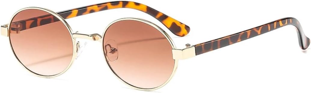 Классические металлические овальные женские солнцезащитные очки в стиле панк, мужские солнцезащитные очки класса люкс в маленькой оправе для рыбалки и вождения с защитой от УФ-излучения UV400 TVTBBVV, Leopard Tea
Классические металлические овальные женские солнцезащитные очки в стиле панк, мужские солнцезащитные очки класса люкс в маленькой оправе для рыбалки и вождения с защитой от УФ-излучения UV400 TVTBBVV, Leopard Tea