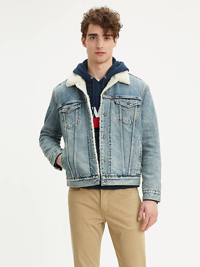 Куртка водителя грузовика Sherpa Type III (для высоких) Levi's, цвет Mustard - Medium Wash
Куртка водителя грузовика Sherpa Type III (для высоких) Levi's, цвет Mustard - Medium Wash