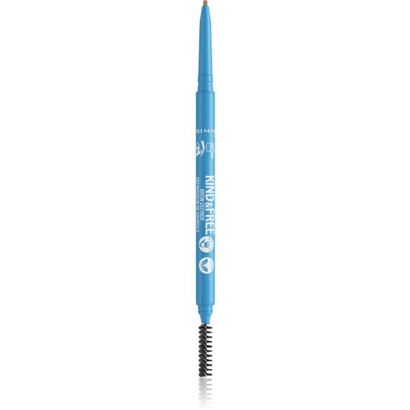 Rimmel, Kind & Free, Карандаш для бровей с кисточкой, оттенок 003 Теплый коричневый, 0,09 г
Rimmel, Kind & Free, Карандаш для бровей с кисточкой, оттенок 003 Теплый коричневый, 0,09 г