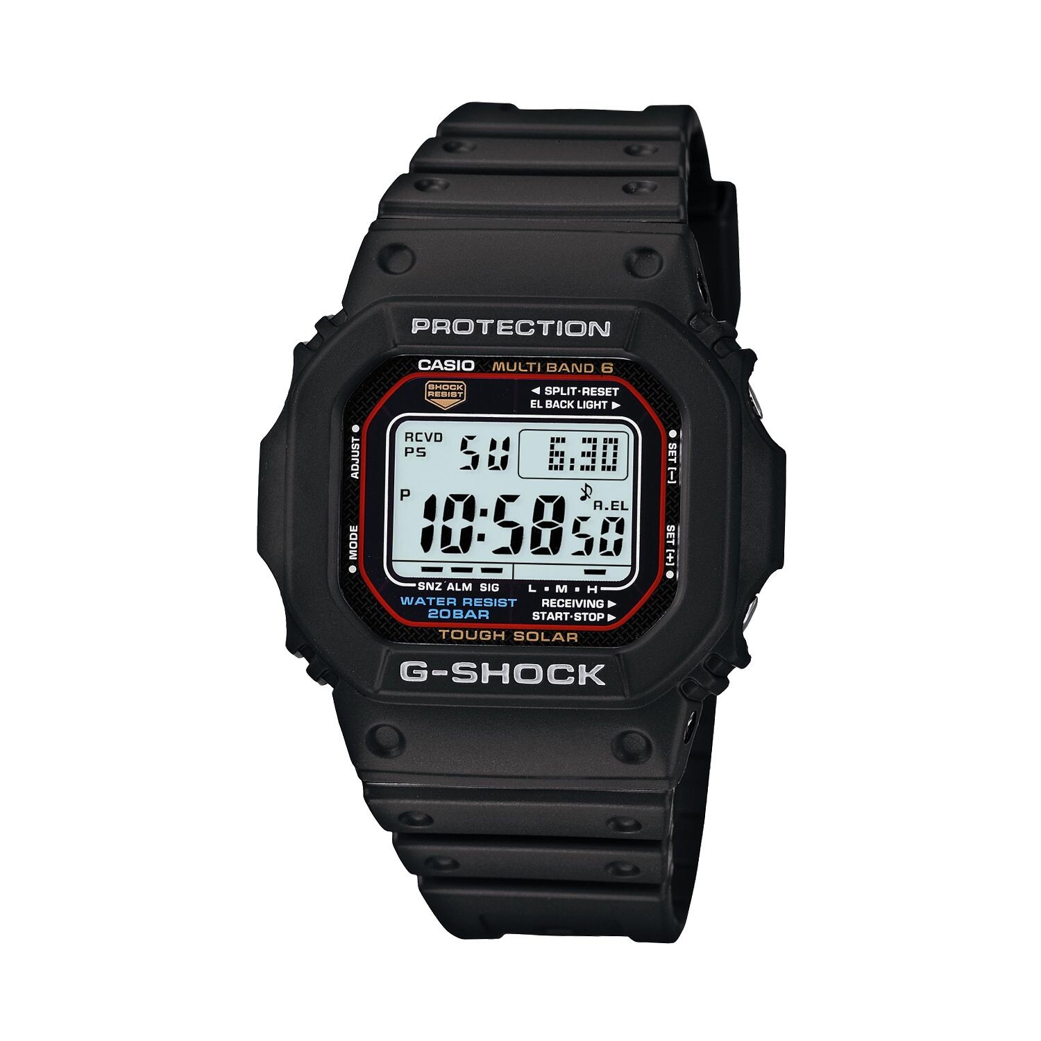 Мужские часы G-Shock Tough Solar с цифровым хронографом — GWM5610-1 Casio
Мужские часы G-Shock Tough Solar с цифровым хронографом — GWM5610-1 Casio