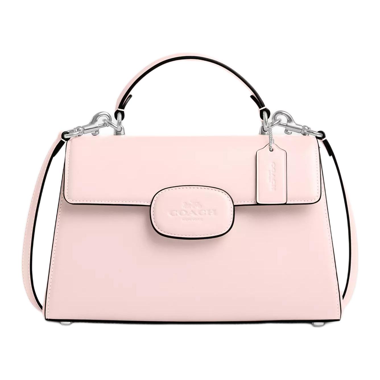 COACH Элегантная женская сумочка через плечо из телячьей кожи цвета румян
COACH Элегантная женская сумочка через плечо из телячьей кожи цвета румян