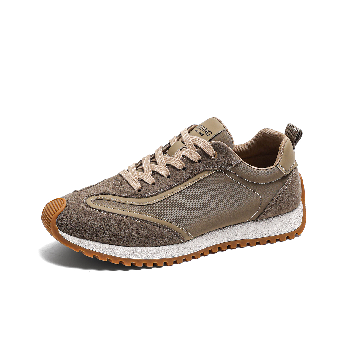 AOKANG Низкие повседневные туфли цвета хаки для мужчин 
AOKANG Низкие повседневные туфли цвета хаки для мужчин