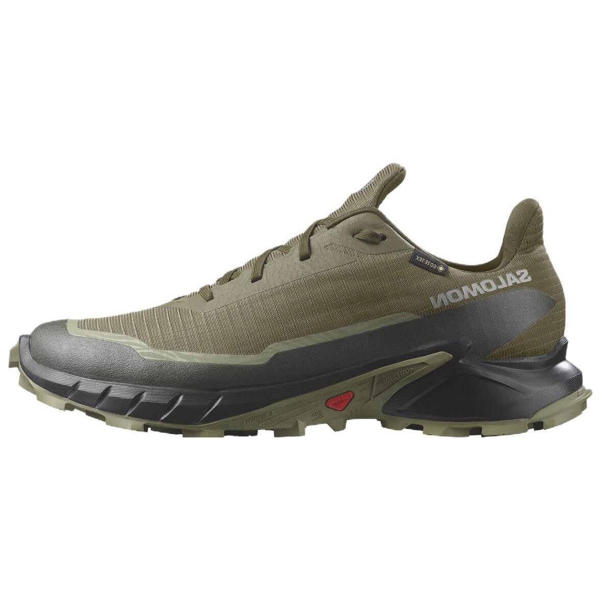 Кроссовки SALOMON Alphacross 5 GORE-TEX 'Olive Night Black', зеленый 
Кроссовки SALOMON Alphacross 5 GORE-TEX 'Olive Night Black', зеленый