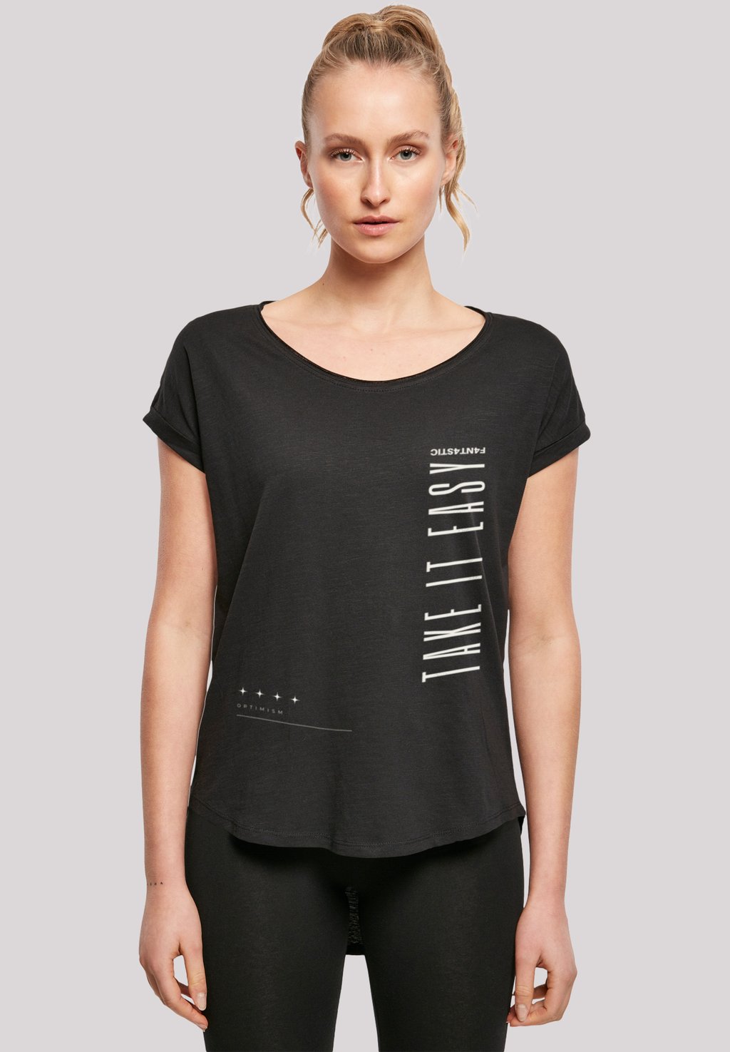 Футболка с принтом TAKE IT EASY LONG F4NT4STIC, черный
Футболка с принтом TAKE IT EASY LONG F4NT4STIC, черный