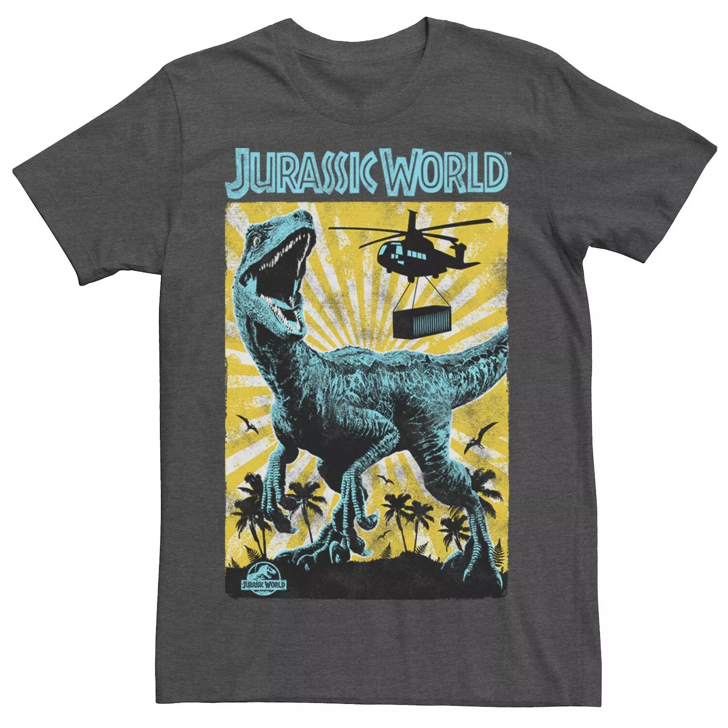 Мужская футболка Jurassic World T-Rex Color Pop Retro Poster Licensed Character
Мужская футболка Jurassic World T-Rex Color Pop Retro Poster Licensed Character