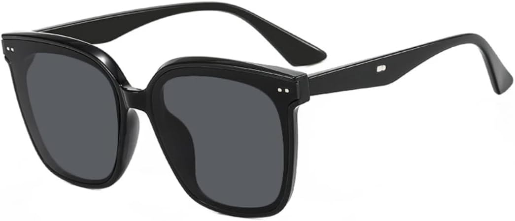 Солнцезащитные очки с защитой UV400 | Большая оправа с заклепками и цветными линзами | Для женщин и мужчин | Для занятий спортом на открытом воздухе и вождения DSVIGF, Black Gray
Солнцезащитные очки с защитой UV400 | Большая оправа с заклепками и цветными линзами | Для женщин и мужчин | Для занятий спортом на открытом воздухе и вождения DSVIGF, Black Gray