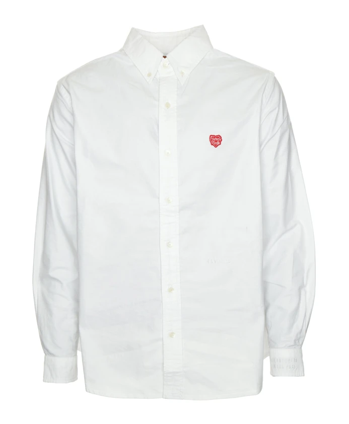 Оксфордская рубашка с воротником на пуговицах Human Made, белый
Оксфордская рубашка с воротником на пуговицах Human Made, белый