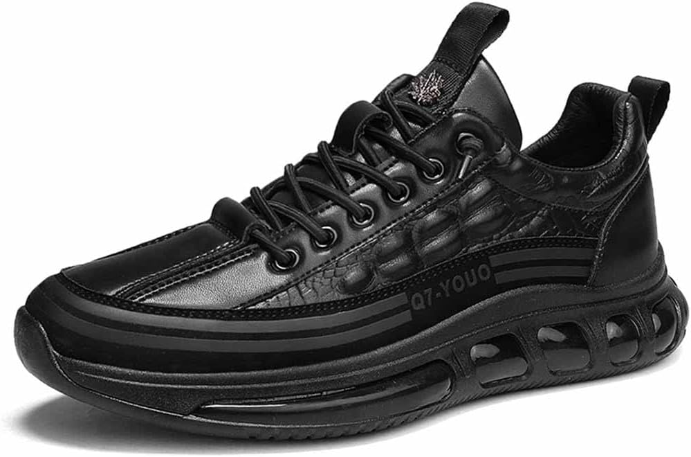 Мужские кроссовки LAVAEGG с принтом под коровью кожу, водонепроницаемые, тисненые, удобные спортивные повседневные кроссовки с амортизацией воздуха, для бега, с поглощением ударов и противоскользящей подошвой, черный
Мужские кроссовки LAVAEGG с принтом под коровью кожу, водонепроницаемые, тисненые, удобные спортивные повседневные кроссовки с амортизацией воздуха, для бега, с поглощением ударов и противоскользящей подошвой, черный