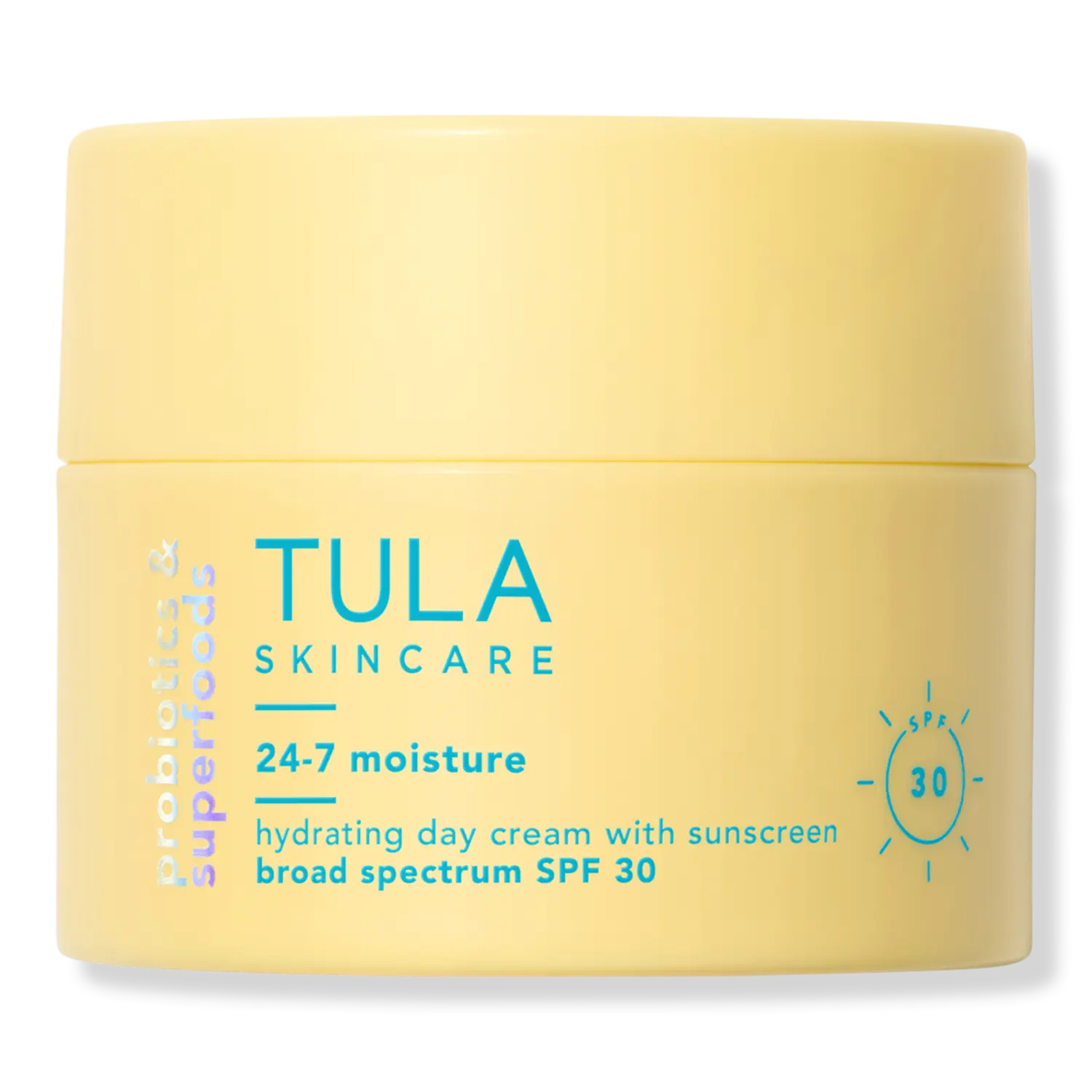 Дневной увлажняющий крем 24/7 с SPF 30 TULA
Дневной увлажняющий крем 24/7 с SPF 30 TULA