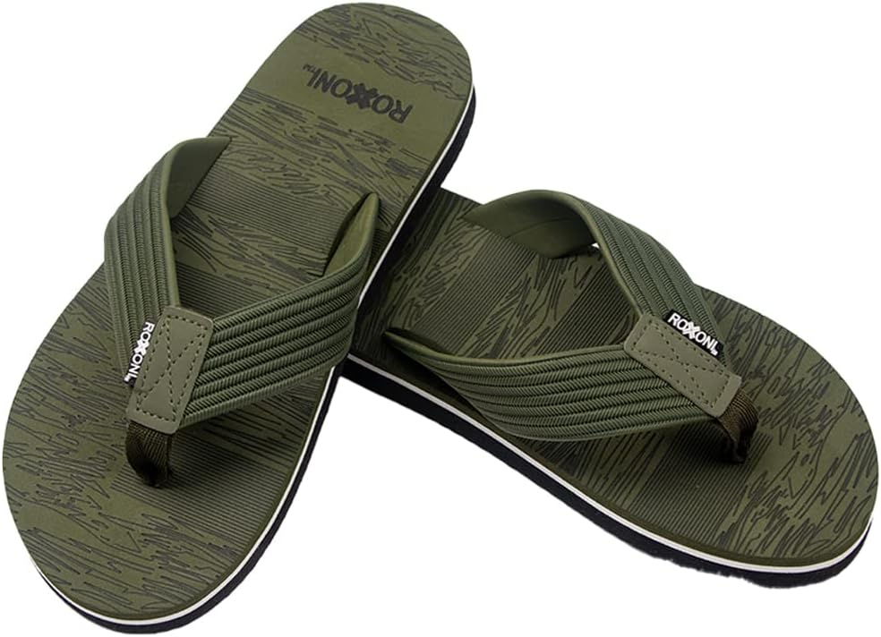Мужские вьетнамки Roxoni для пляжа/бассейна, зеленый
Мужские вьетнамки Roxoni для пляжа/бассейна, зеленый