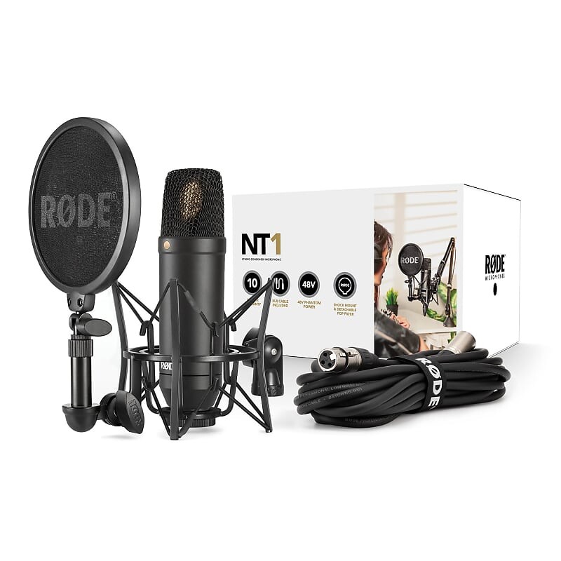 Микрофон RODE NT-1 KIT with Shockmount and Pop Filter
Микрофон RODE NT-1 KIT with Shockmount and Pop Filter