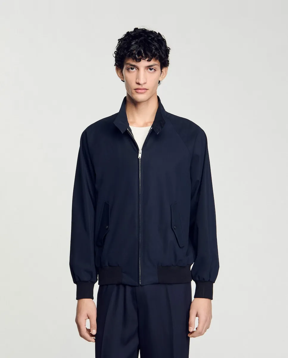 Мужская куртка с высоким воротником Sandro, синий
Мужская куртка с высоким воротником Sandro, синий