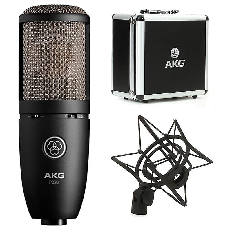 Конденсаторный микрофон AKG P220
Конденсаторный микрофон AKG P220
