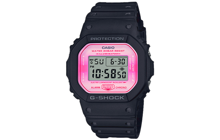 CASIO Часы Women's G-SQUAD Series Pink Watch DW-5600TCB-1
CASIO Часы Women's G-SQUAD Series Pink Watch DW-5600TCB-1
