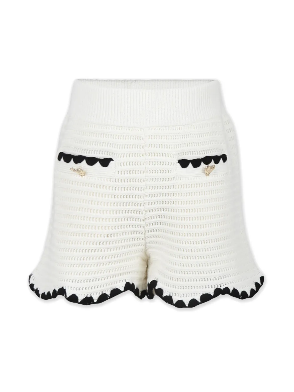 Шорты в технике кроше Self-Portrait Kids, белый
Шорты в технике кроше Self-Portrait Kids, белый