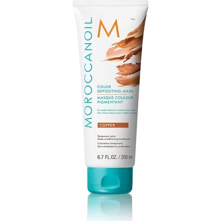 Маска для волос с медным оттенком, Moroccanoil
Маска для волос с медным оттенком, Moroccanoil