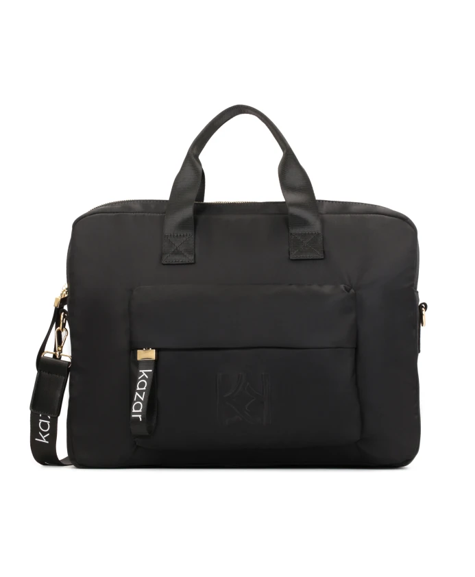 Текстильная сумка для ноутбука с ручками Kazar, черный
Текстильная сумка для ноутбука с ручками Kazar, черный
