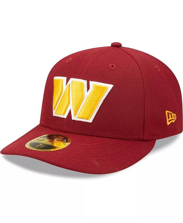 Мужская бордовая приталенная шляпа Washington Commanders Omaha Low Profile 59FIFTY New Era, красный
Мужская бордовая приталенная шляпа Washington Commanders Omaha Low Profile 59FIFTY New Era, красный