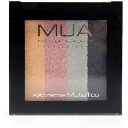 Mua Professional Make-Up Glammed Up Extreme Metallic Quad Eyeshadow — новинка, Luxe
Mua Professional Make-Up Glammed Up Extreme Metallic Quad Eyeshadow — новинка, Luxe