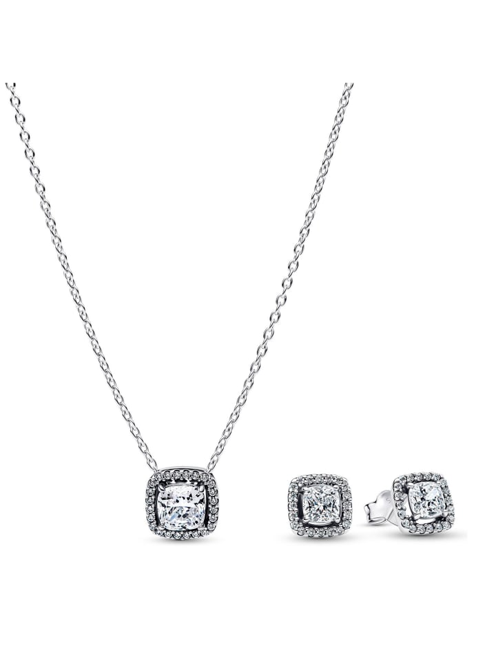 Колье Schmuckset für Damen Funkelndes Quadrat Heiligenschein Weiß Pandora
Колье Schmuckset für Damen Funkelndes Quadrat Heiligenschein Weiß Pandora