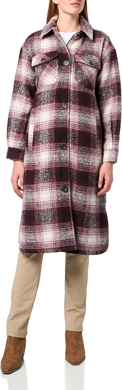 Женская куртка-рубашка Zoe Relaxed Wool Plaid Shirt Jacket Levi's, Port Combo Long
Женская куртка-рубашка Zoe Relaxed Wool Plaid Shirt Jacket Levi's, Port Combo Long