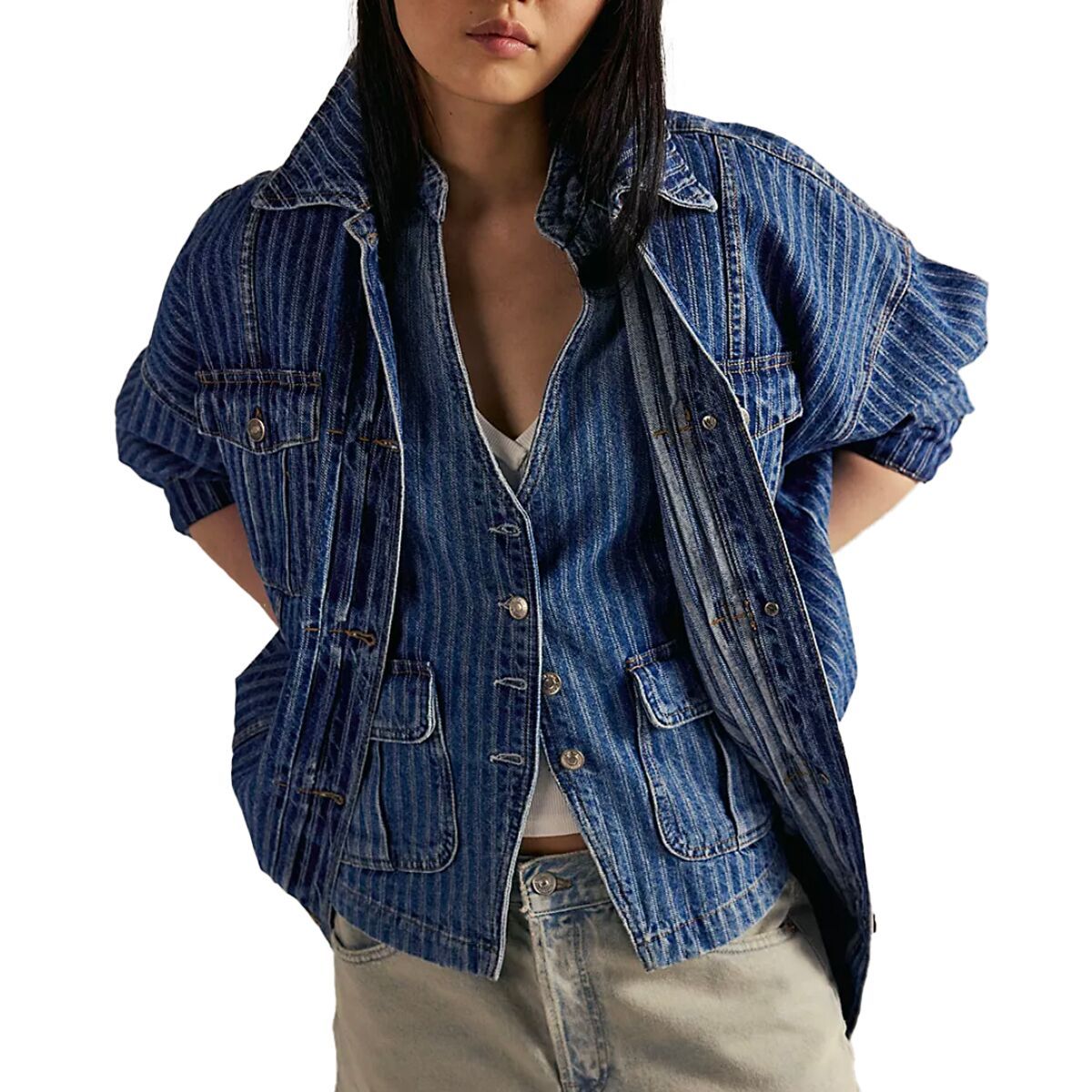 Рубашка-куртка Dunes Free People, голубой
Рубашка-куртка Dunes Free People, голубой