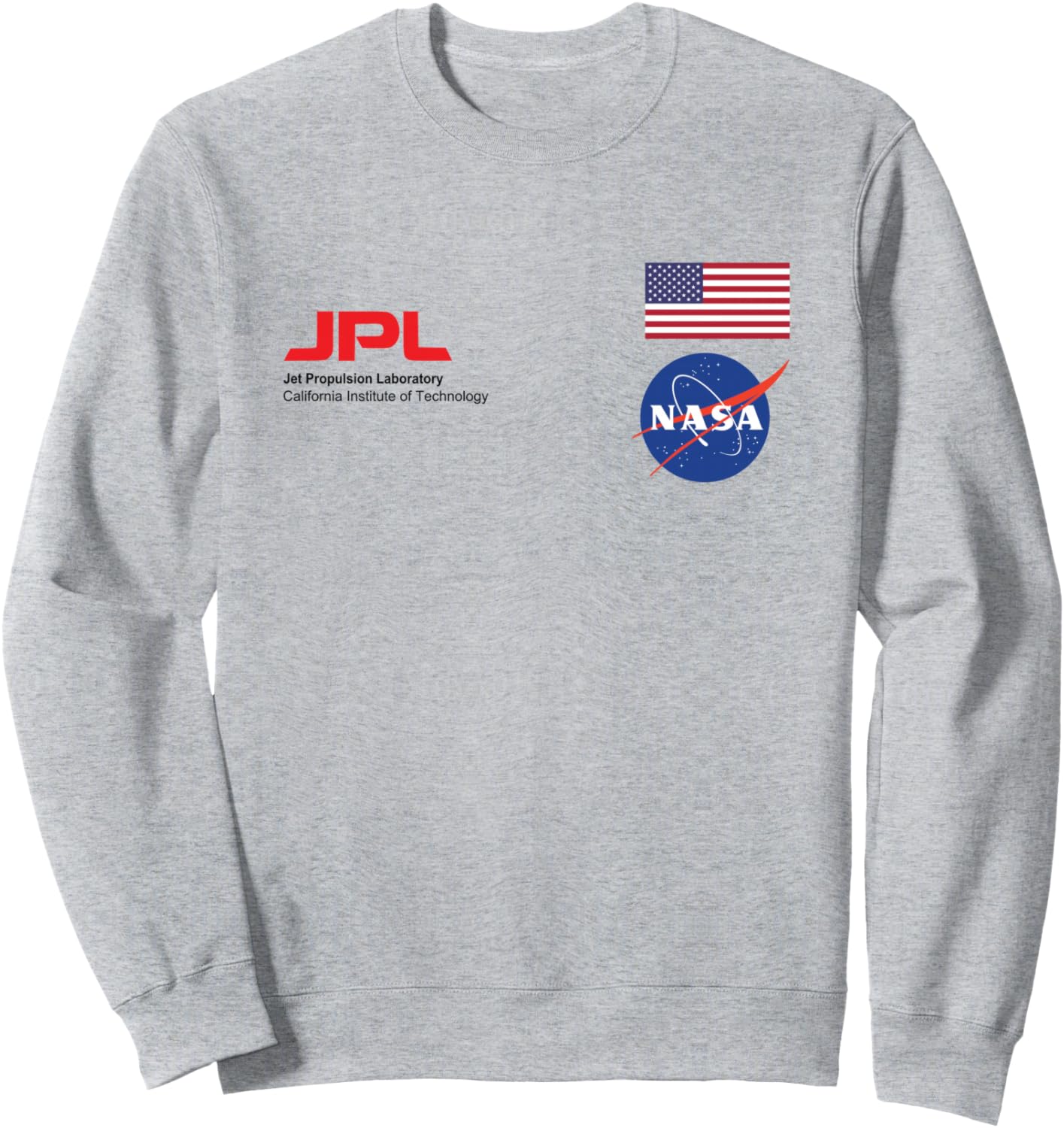Толстовка с логотипом NASA JPL, серый
Толстовка с логотипом NASA JPL, серый