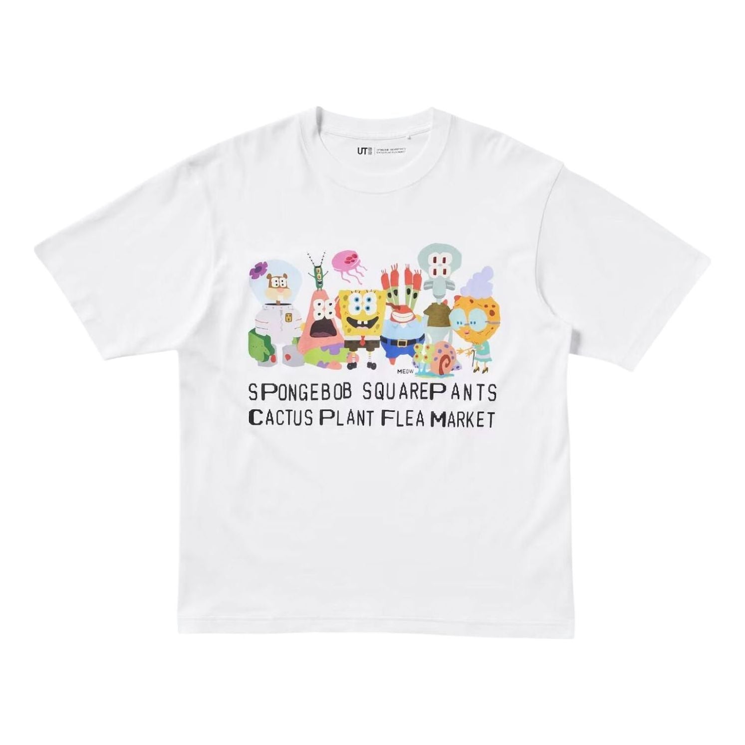 Футболка UNIQLO x Cactus Plant Flea Market Spongebob Squarepants UT Graphic II T-Shirt 'White'
Футболка UNIQLO x Cactus Plant Flea Market Spongebob Squarepants UT Graphic II T-Shirt 'White'