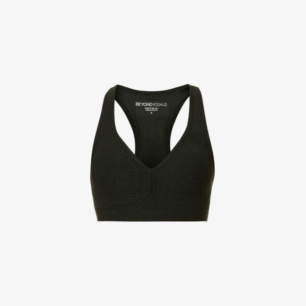 Бюстгальтер из эластичной ткани Spacedye с V-образным вырезом Beyond Yoga, цвет darkest night
Бюстгальтер из эластичной ткани Spacedye с V-образным вырезом Beyond Yoga, цвет darkest night