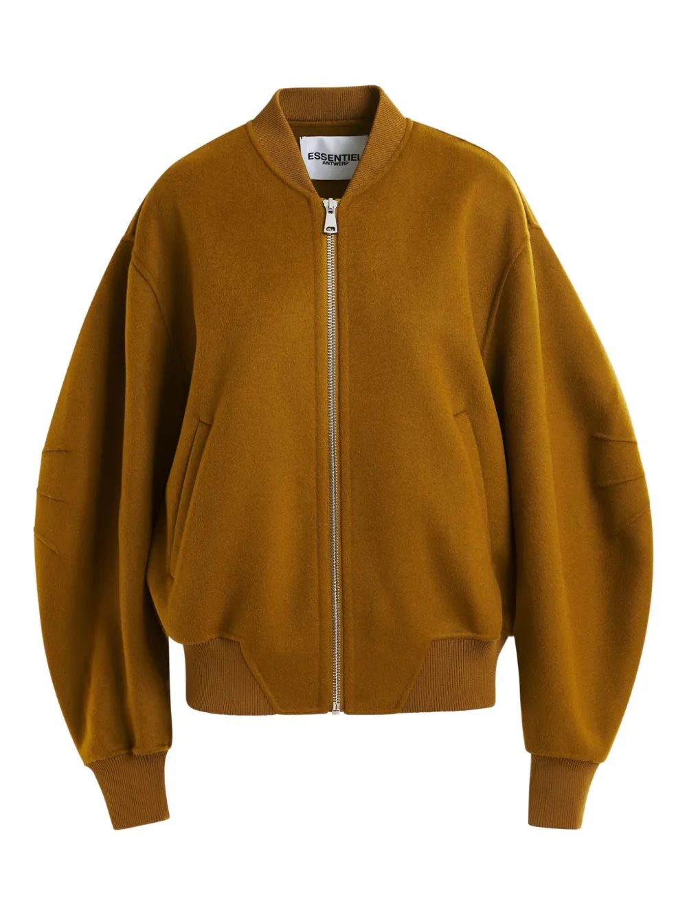Куртка-бомбер с застежкой-молнией спереди и спущенным плечом Essentiel Antwerp, коричневый
Куртка-бомбер с застежкой-молнией спереди и спущенным плечом Essentiel Antwerp, коричневый
