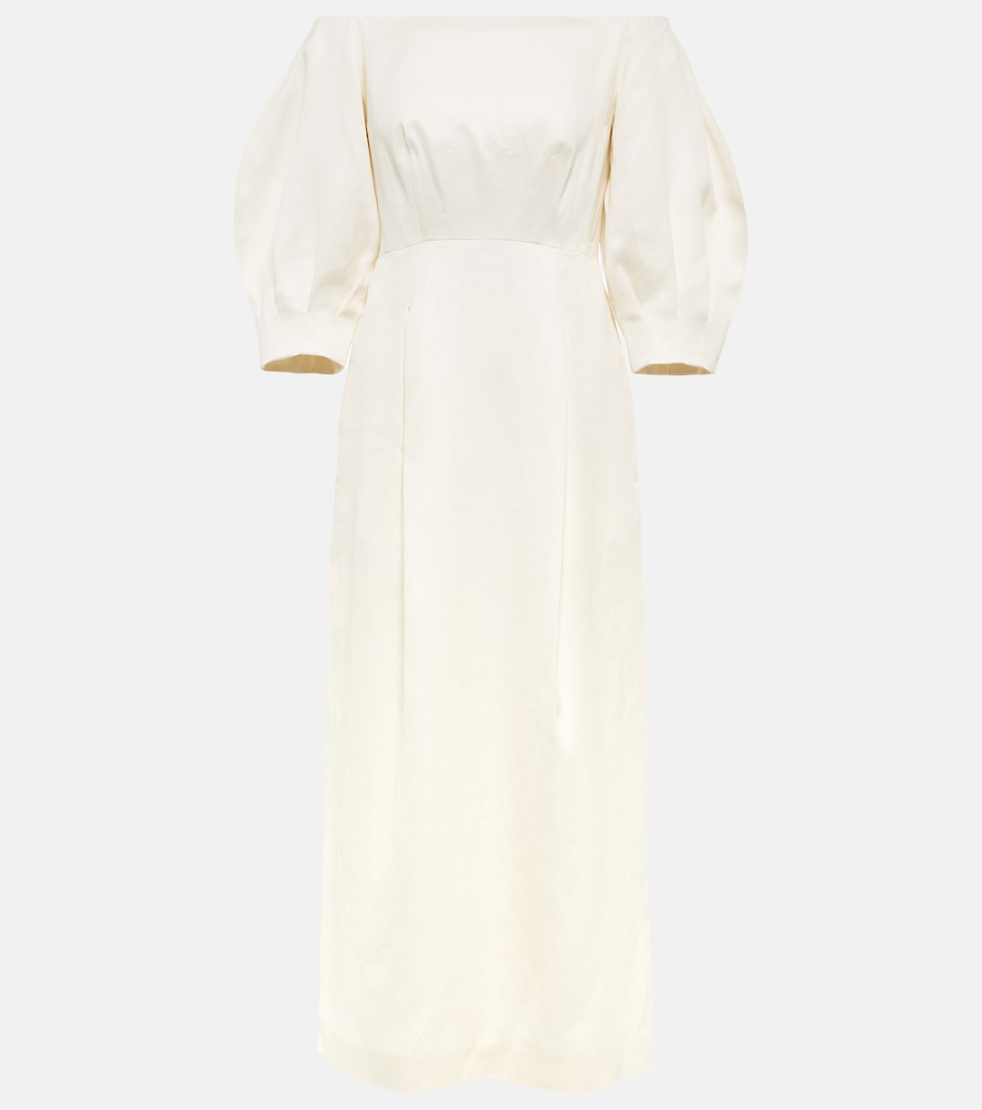 Платье миди из льна Majano Gabriela Hearst, слоновая кость
Платье миди из льна Majano Gabriela Hearst, слоновая кость