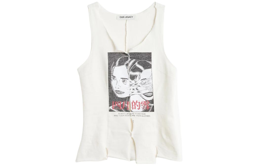 Футболка майка Race Twins принт OUR LEGACY Белая
Футболка майка Race Twins принт OUR LEGACY Белая