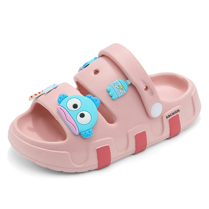 Детские шлепанцы с низким верхом, устойчивые к истиранию, легкие, амортизирующие, нескользящие, дышащие ABC KIDS, розовый/фиолетовый 
Детские шлепанцы с низким верхом, устойчивые к истиранию, легкие, амортизирующие, нескользящие, дышащие ABC KIDS, розовый/фиолетовый