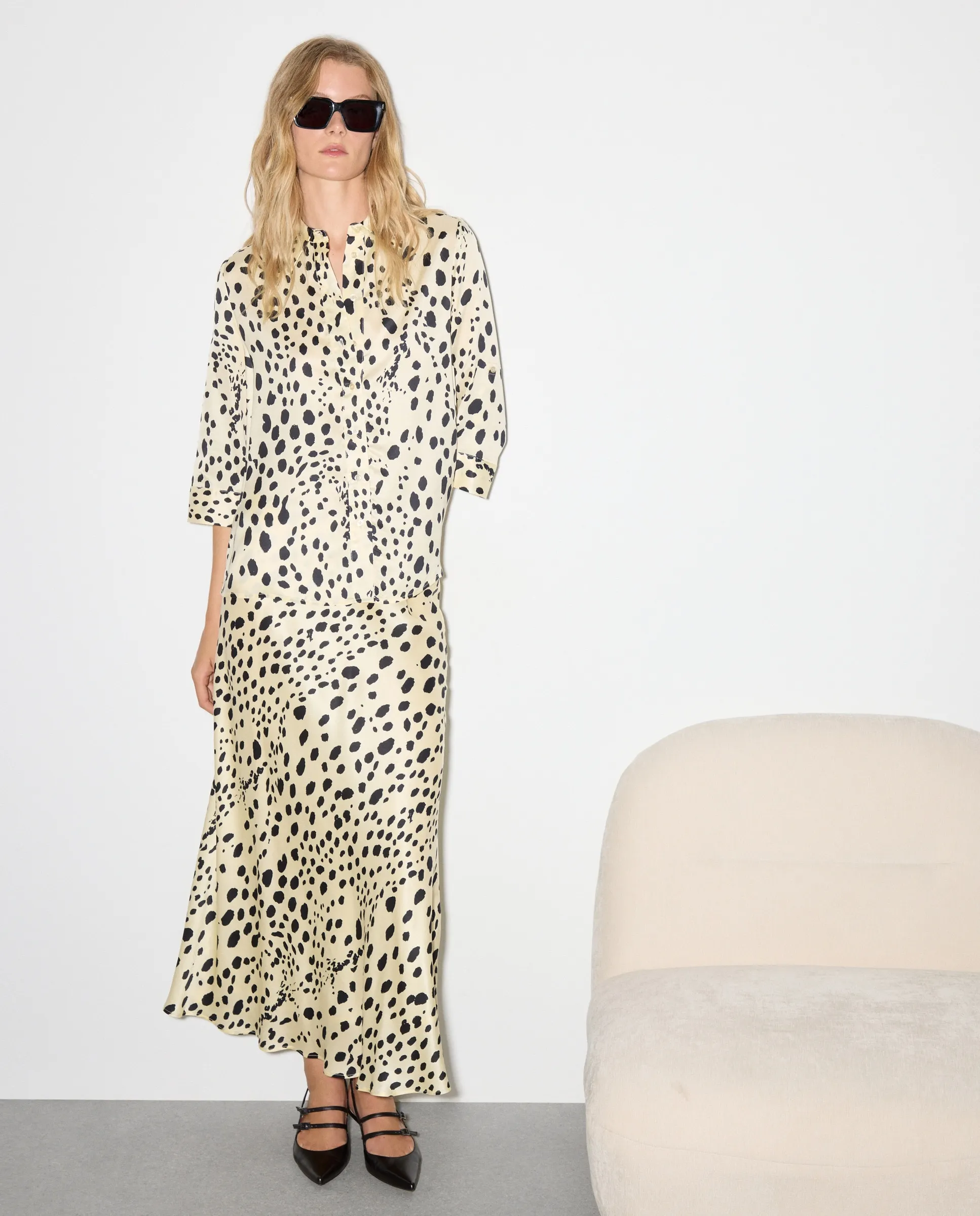 Расклешенная юбка с принтом Woman El Corte Inglés, черный
Расклешенная юбка с принтом Woman El Corte Inglés, черный